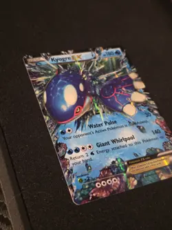 Pokemon TCG Kyogre EX XY Primal Clash 54/160 Ultra Rare Holo HP180 English - Image 2