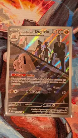 Team Rocket's Dugtrio 239/217 - Pokemon TCG - Ascended Heroes Illustration Rare - Image 2