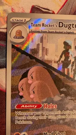Team Rocket's Dugtrio 239/217 - Pokemon TCG - Ascended Heroes Illustration Rare - Image 3