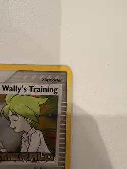 Pokemon TCG Wally's Training EX Emerald 85/106 holo Stamped 2005 LP - Image 2