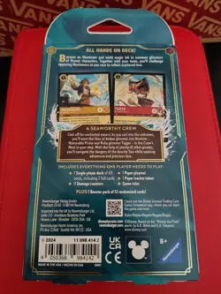 Disney Lorcana: Azurite Sea Starter Deck (Amber & Ruby) - Azurite Sea - Image 4