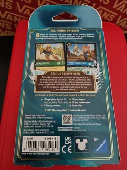 Disney Lorcana: Azurite Sea Starter Deck (Emerald & Sapphire) - Azurite Sea - Image 4