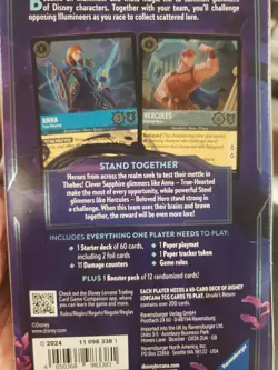 Disney Lorcana TCG: Ursula's Return Sealed Starter Deck - Sapphire & Steel - Image 2