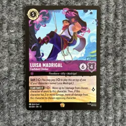 Disney Lorcana Wilds Unknown Luisa Madrigal Confident Climber 60/204 NM Legendar - Image 1