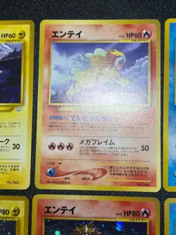 6set Entei Raikou Suicune Neo Revelation Premium File 3 Jaoanese Pokemon Card - Image 3