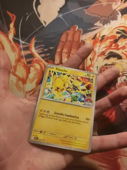 Pokemon 225 Pikachu Promo Card 2025 World Championships SVP ITA Worlds - Image 3
