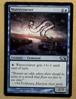MTG Watercourser Card, M13 - Image 1