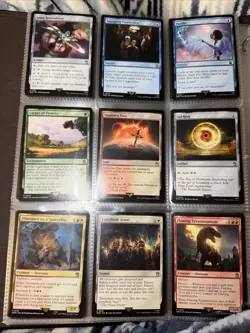 MTG Lot of 9 Doctor Who Cards NM/M Condition (B2) Set 19 - Image 1