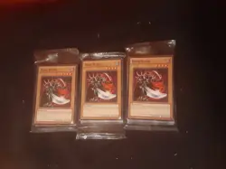 Lot of 3 Yugioh 1996 Demo Deck Dark Blade-60 Cards Total-SEE DETAILS - Image 1
