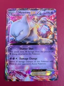 Mewtwo XY107 Promo Holo Pokemon Card Near Mint Condition - Image 1