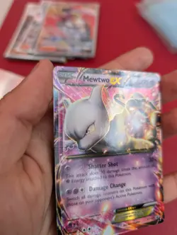 Mewtwo XY107 Promo Holo Pokemon Card Near Mint Condition - Image 3