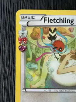 Fletchling - RC25/RC32 - Pokemon Generations Radiant Collection Common Card LP - Image 2