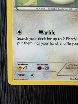 Fletchling - RC25/RC32 - Pokemon Generations Radiant Collection Common Card LP - Image 5