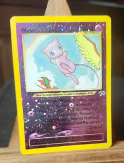 Pokemon TCG English NM Mew 1/18 Southern Islands Reverse Holo Rare Card - Image 1