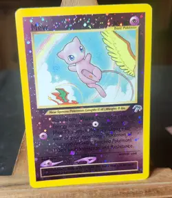 Pokemon TCG English NM Mew 1/18 Southern Islands Reverse Holo Rare Card - Image 2