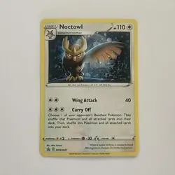 Noctowl - Holo Promo SWSH: Sword & Shield Promo Cards SWSH027 NM - Image 1
