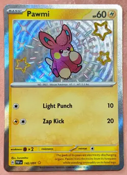 Pawmi~Cute Pokemon Cards~ Electric-Type Pokemon Collection - Image 1