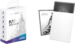 Ultimate Guard Katana Standard Size Card Sleeves - 100 Pack White - Image 1