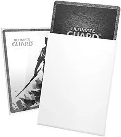 Ultimate Guard Katana Standard Size Card Sleeves - 100 Pack White - Image 2