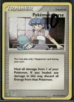 Pokemon Nurse 023/034 Holo Trading Card Game Classic Pokemon NM - Image 1