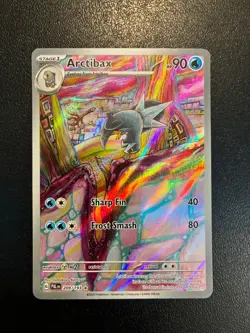 Pokemon TCG Arctibax Holo Illustration Rare Card 209/193 Sv02: Paldea Evolved - Image 1