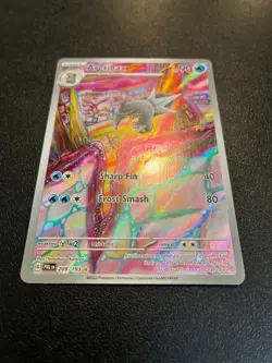Pokemon TCG Arctibax Holo Illustration Rare Card 209/193 Sv02: Paldea Evolved - Image 2