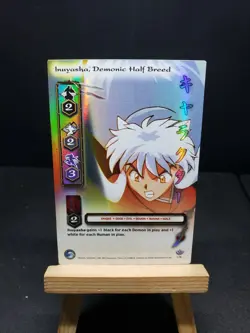 Inuyasha, Demonic Half Breed 176 Foil RARE Inuyasha Score Trading Card Game - Image 1