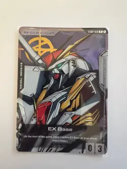 Gundam Card Game - EX Base - EXBP-018 - Xi Gundam - Image 1