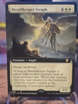 Breathkeeper Seraph (Extended Art) X2 Commander: Innistrad: Crimson Vow Regular - Image 1