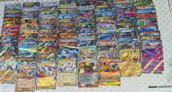 Pokemon Card Bundle x100 Exs - Image 1