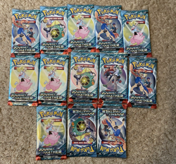 (Lot of 13) Pokemon Booster Packs Pokemon Scarlet & Violet Journey Together 13 - Image 1