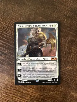 Ajani, Strength of the Pride - M20 - MTG - NM - Image 1
