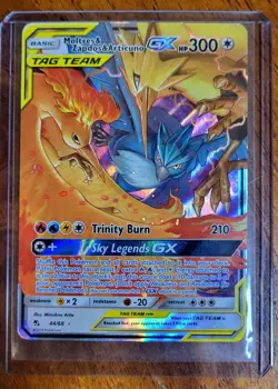 Pokemon TCG - Moltres, Zapados, & Articuno GX - Hidden Fates 44/68 - Image 1