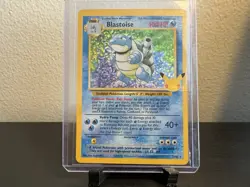 Blastoise 2/102 Pokemon Celebrations: Classic Collection Holo Card - Image 1