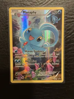 Manaphy (Full Art) XY113 Pokemon XY Promo (Black Star Promo) NM - Image 1