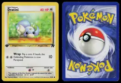 DRATINI 53/82 COMMON TEAM ROCKET POKEMON 1ST EDITION MP - Image 3