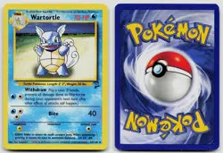 WARTORTLE 63/130 UNCOMMON BASE SET 2 POKEMON MP - Image 3