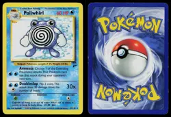 POLIWHIRL 57/130 UNCOMMON BASE SET 2 POKEMON MP - Image 3