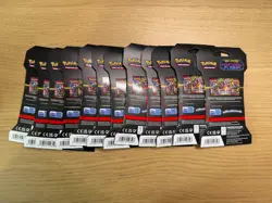 Pokemon TCG Sleeved Booster Pack Phantasmal Flames x12 Blisters - Bundle 1 - Image 2
