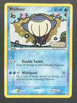 Wailmer 69/92 Legend Maker Reverse Holo Rare Pokemon TCG LP - Image 1