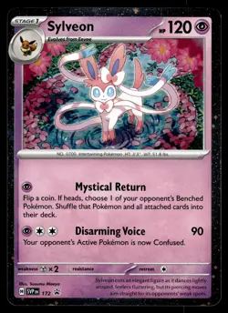 Sylveon Holo 172 SV: Scarlet & Violet Promo Cards Pokemon - Image 1