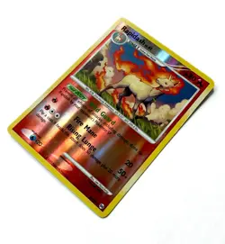 Pokemon TCG Rapidash 28/99 Arceus Reverse Holo Rare 2009 LP Vintage - Image 3