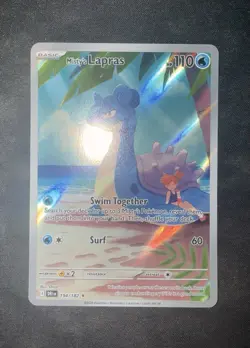 Pokemon Misty's Lapras 194/182 SV10 Destined Rivals Illustration Rare Holo ENG - Image 2