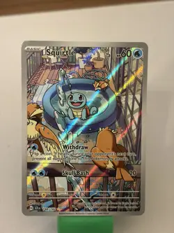 Squirtle IR 148/142 Stellar Crown NM - Pokemon TCG - Image 2