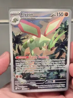 Pokemon TCG Flygon Holo Illustration Rare ME02: Phantasmal Flames 101/094 NM - Image 1