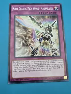 Super Quantal Mech Sword - Magnaslayer - WIRA-EN039 - Common - 1st Edition LP - Image 1