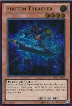 *** PHOTON THRASHER *** ULTIMATE RARE AP01-EN003 (MINT/NM) YUGIOH! - Image 1
