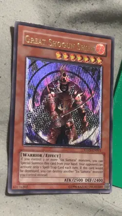 Great Shogun Shien STON-EN013 Ultimate Rare Unlimited Moderately Played Yugioh - Image 2