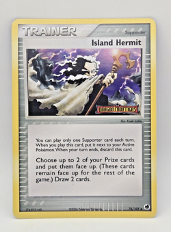Pokemon Card Island Hermit Dragon Frontiers 76/101 Reverse Holo Stamped - Image 1