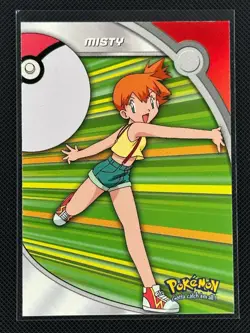 Misty HV7 Topps Trading Cards Series 3 Pokemon Near Mint - Image 1